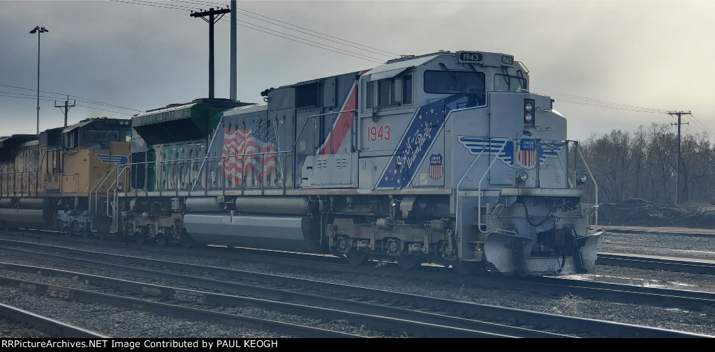 UP 1943 The Spirit of Union Pacific Railroad Heritage SD-70ACe